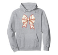 Coquette Bow Baseball Mama Baseball Hoodie - Streetwear Style for Adults - T-Shirt, Sweatshirt, Hoodie