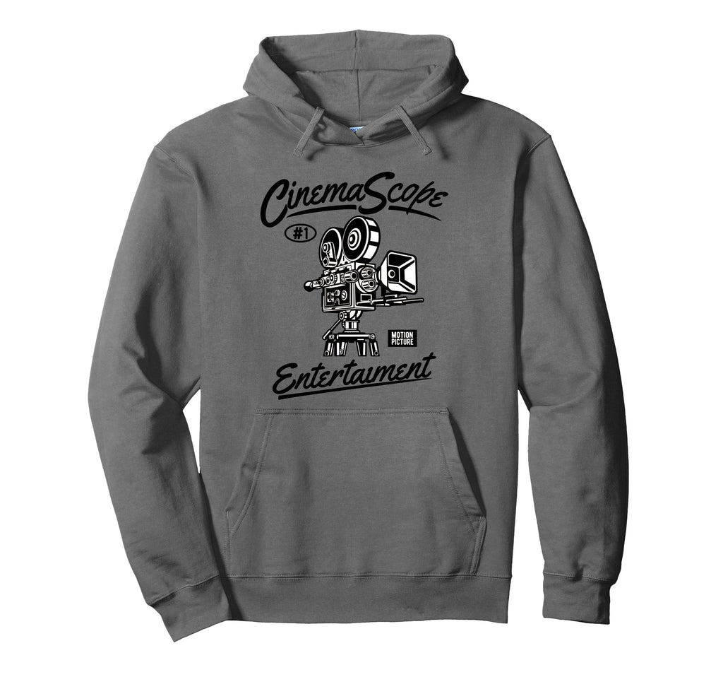 Cinema Movie Camera Hoodie - Streetwear Style Men Women - T-Shirt, Sweatshirt, Hoodie