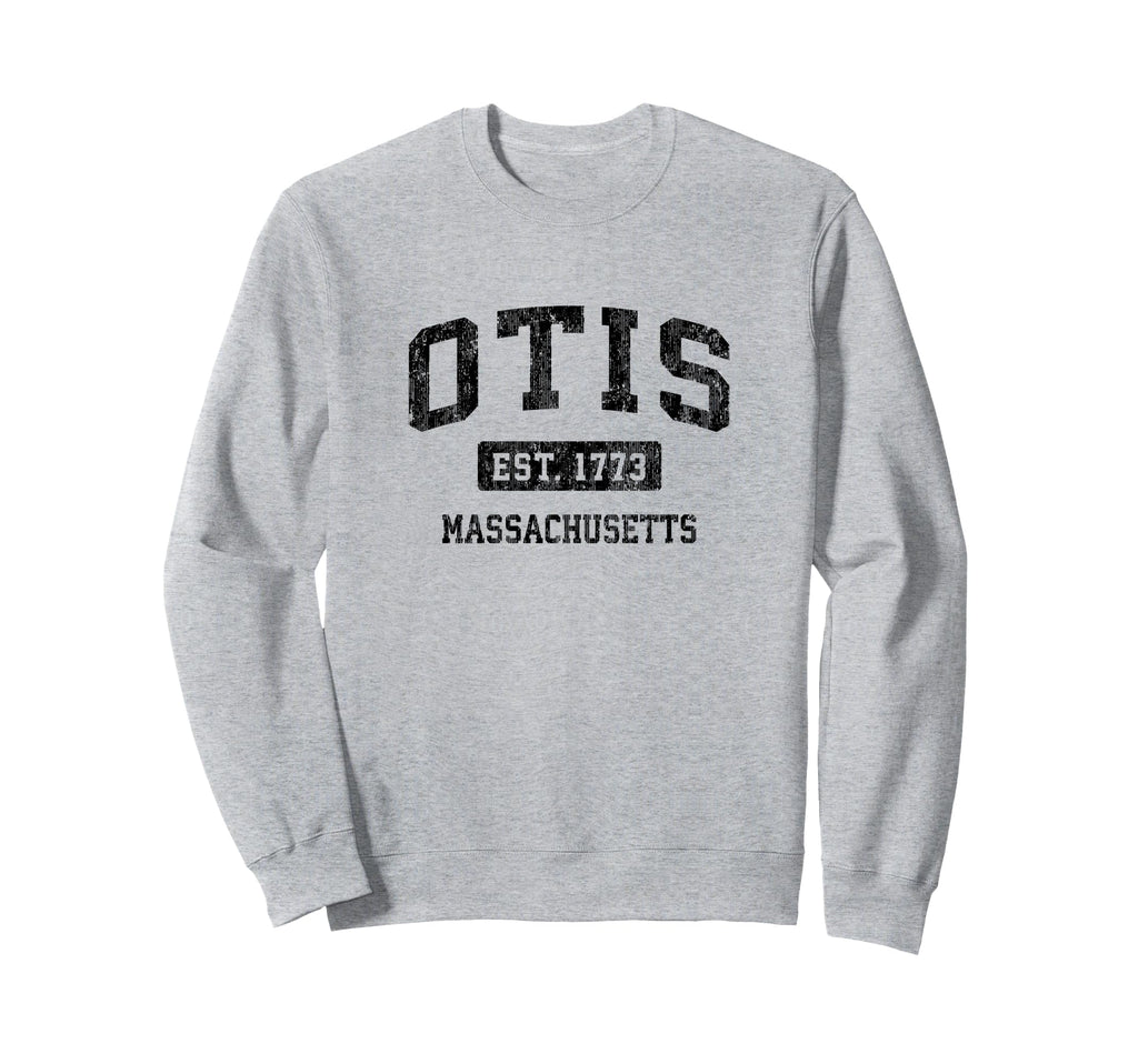 Otis Massachusetts Ma Sports Black Sweatshirt - Streetwear Style Unisex - T-Shirt, Sweatshirt, Hoodie