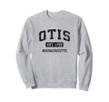 Otis Massachusetts Ma Sports Black Sweatshirt - Streetwear Style Unisex - T-Shirt, Sweatshirt, Hoodie