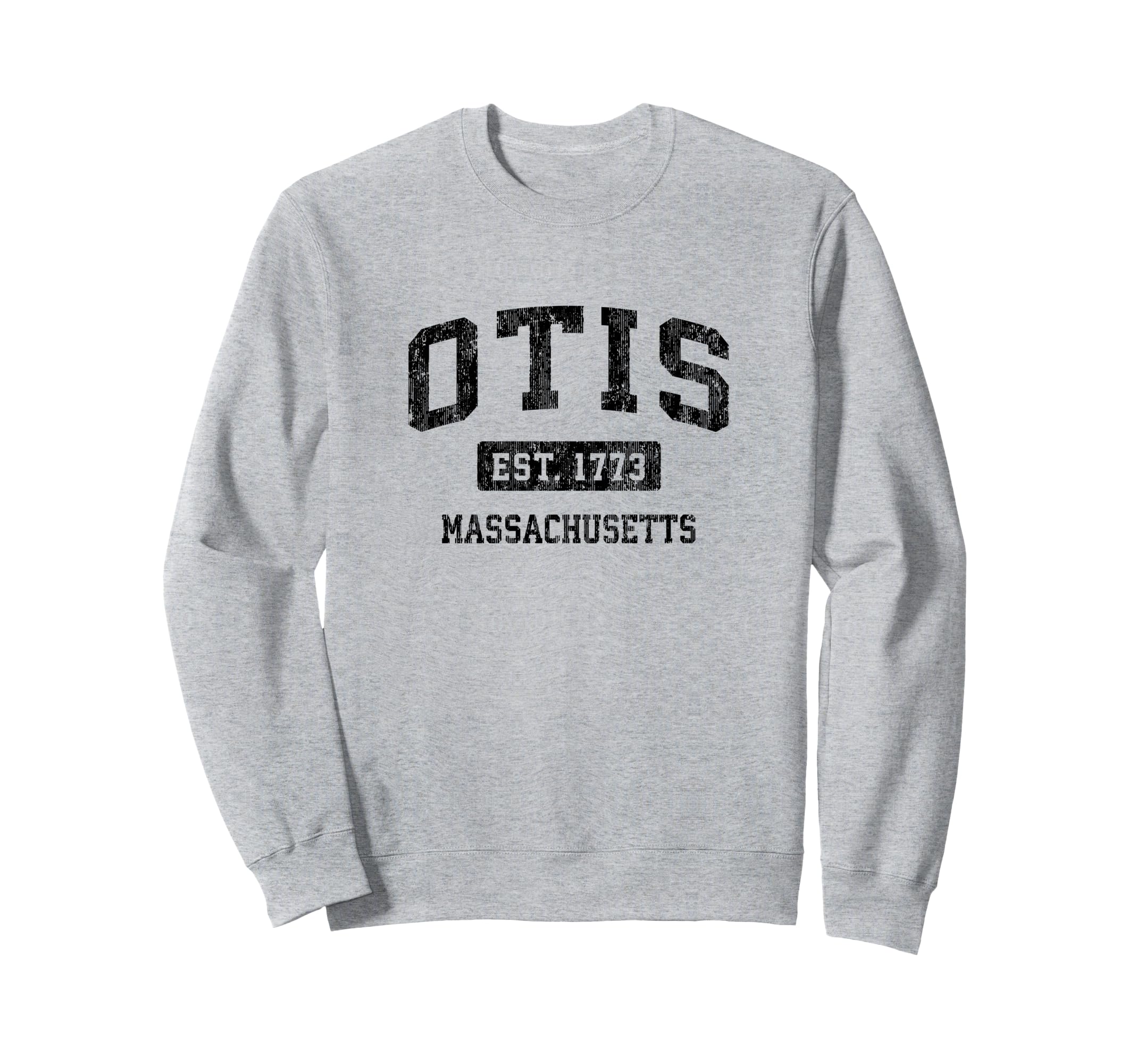 Otis Massachusetts Ma Sports Black Sweatshirt - Streetwear Style Unisex - T-Shirt, Sweatshirt, Hoodie