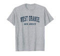 West Orange New Jersey Nj Varsity T-Shirt - Custom Art Print Men Women - T-Shirt, Sweatshirt, Hoodie