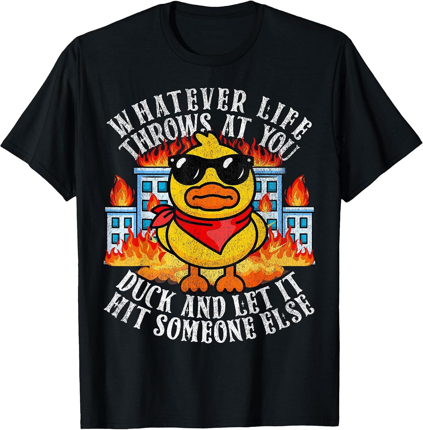 Funny Sarcastic Duck for Women Men and Kids - Adult & Kids T-Shirts, Sweatshirts & Hoodies apparel design preview 1