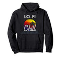 Lo Fi Chill Hop Sunset Outrun Hoodie - Custom Art Print for Adults - T-Shirt, Sweatshirt, Hoodie