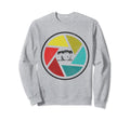 Camera Aperture Photography Photographer Sweatshirt - Trendy Graphic Unisex - T-Shirt, Sweatshirt, Hoodie