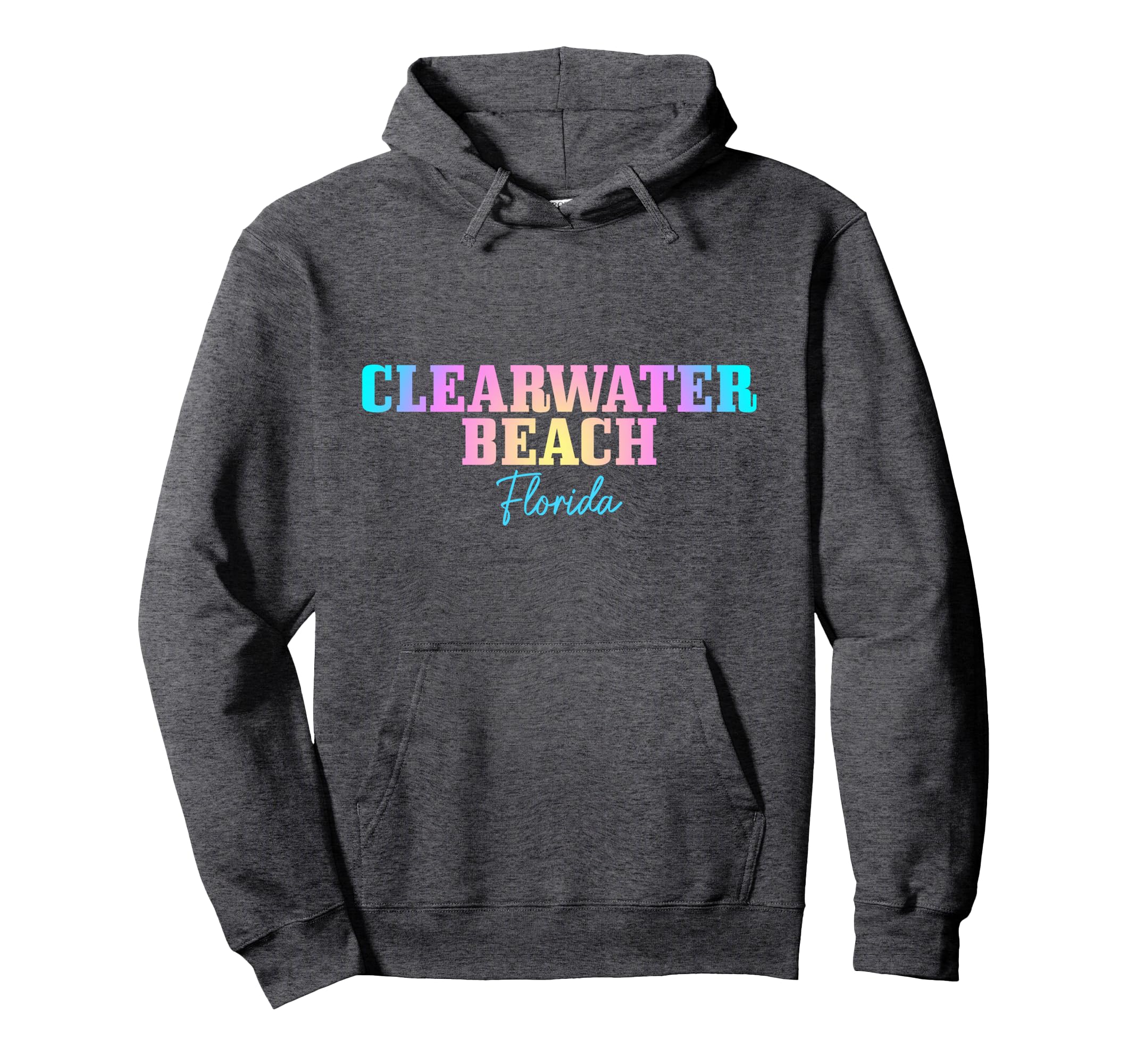 Clearwater Beach Florida Fl Tie Hoodie - Casual Everyday Wear Men Women - T-Shirt, Sweatshirt, Hoodie