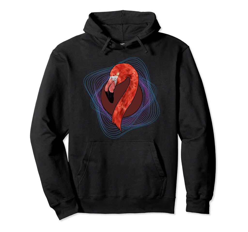 Tropical Animal Vaporwave Aesthetic Hoodie - Aesthetic Graphic Men Women - T-Shirt, Sweatshirt, Hoodie