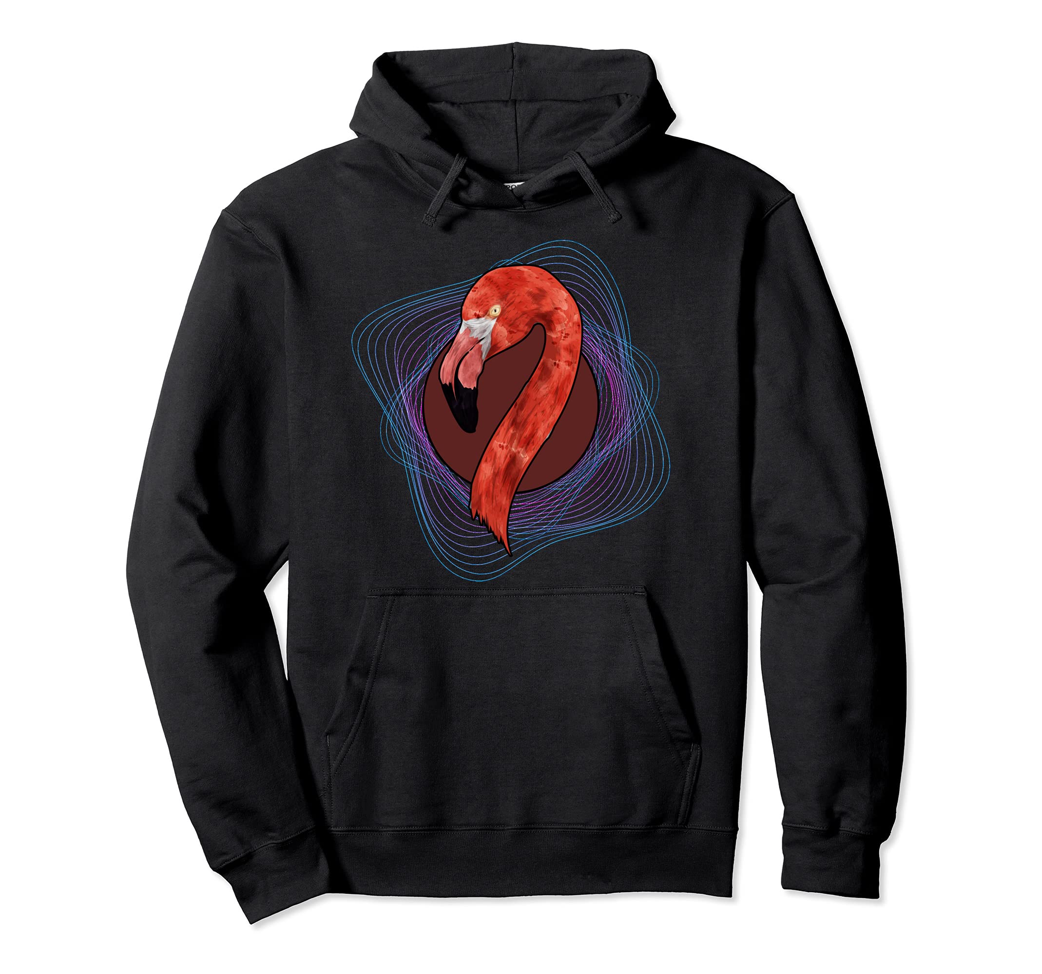 Tropical Animal Vaporwave Aesthetic Hoodie - Aesthetic Graphic Men Women - T-Shirt, Sweatshirt, Hoodie