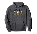 Ballpark Gma Baseball Softball Mom Leopard Hoodie - Trendy Graphic Unisex - T-Shirt, Sweatshirt, Hoodie
