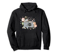 Camera Art Rose Petals Photographer Love Hoodie - Graphic Print Men Women - T-Shirt, Sweatshirt, Hoodie