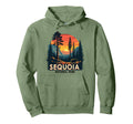 Sequoia National Park Wilderness Bear Hoodie - Fun Novelty Design Men Women - T-Shirt, Sweatshirt, Hoodie