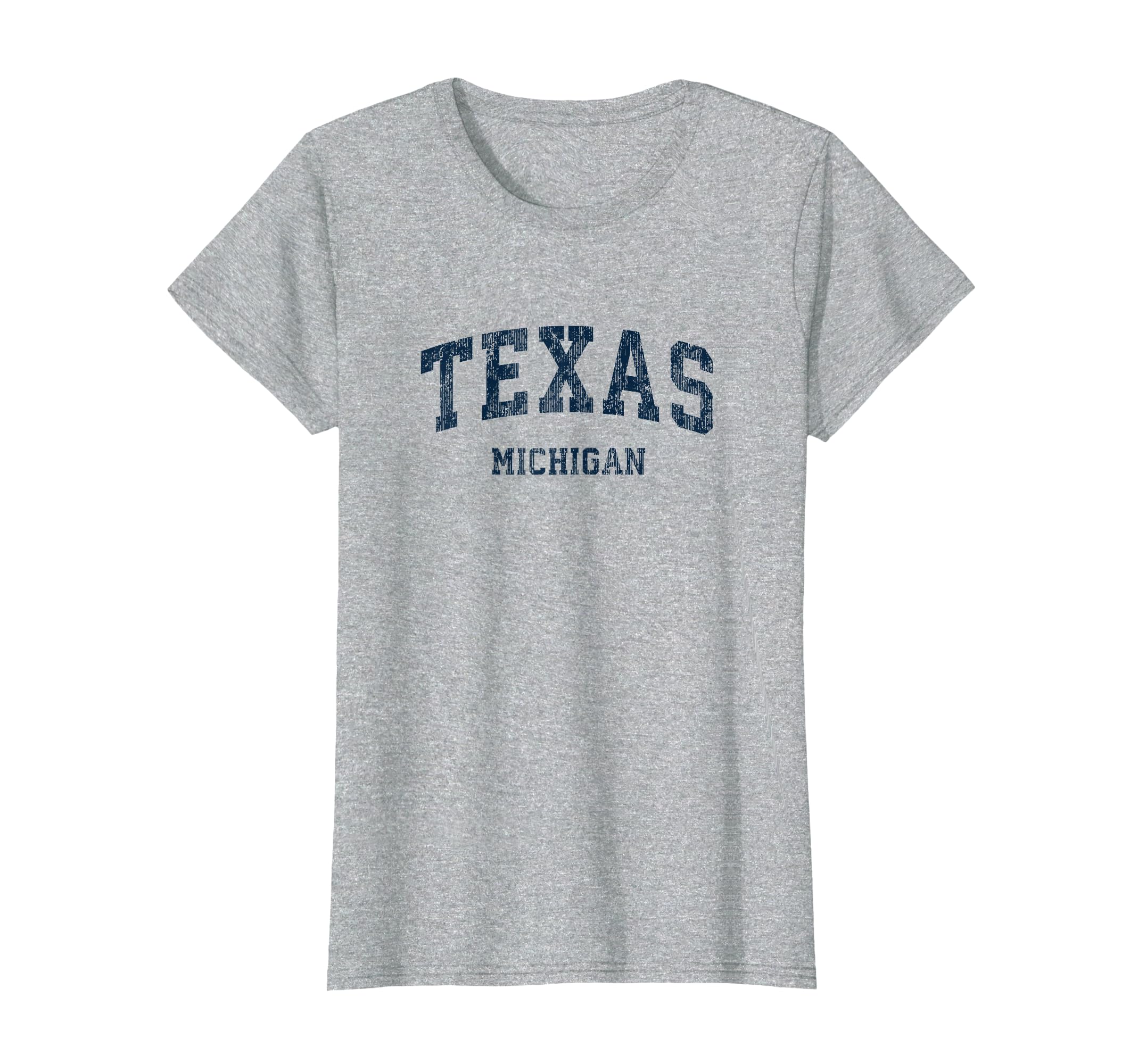 Texas Michigan Mi Varsity Sports Navy T-Shirt - Streetwear Style Men Women - T-Shirt, Sweatshirt, Hoodie