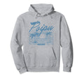 Poipu Hawaii Distressed Hoodie - Minimalist Print Men Women - T-Shirt, Sweatshirt, Hoodie