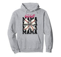 Baseball Mama Coquette Bow Game Day Hoodie - Streetwear Style Unisex - T-Shirt, Sweatshirt, Hoodie