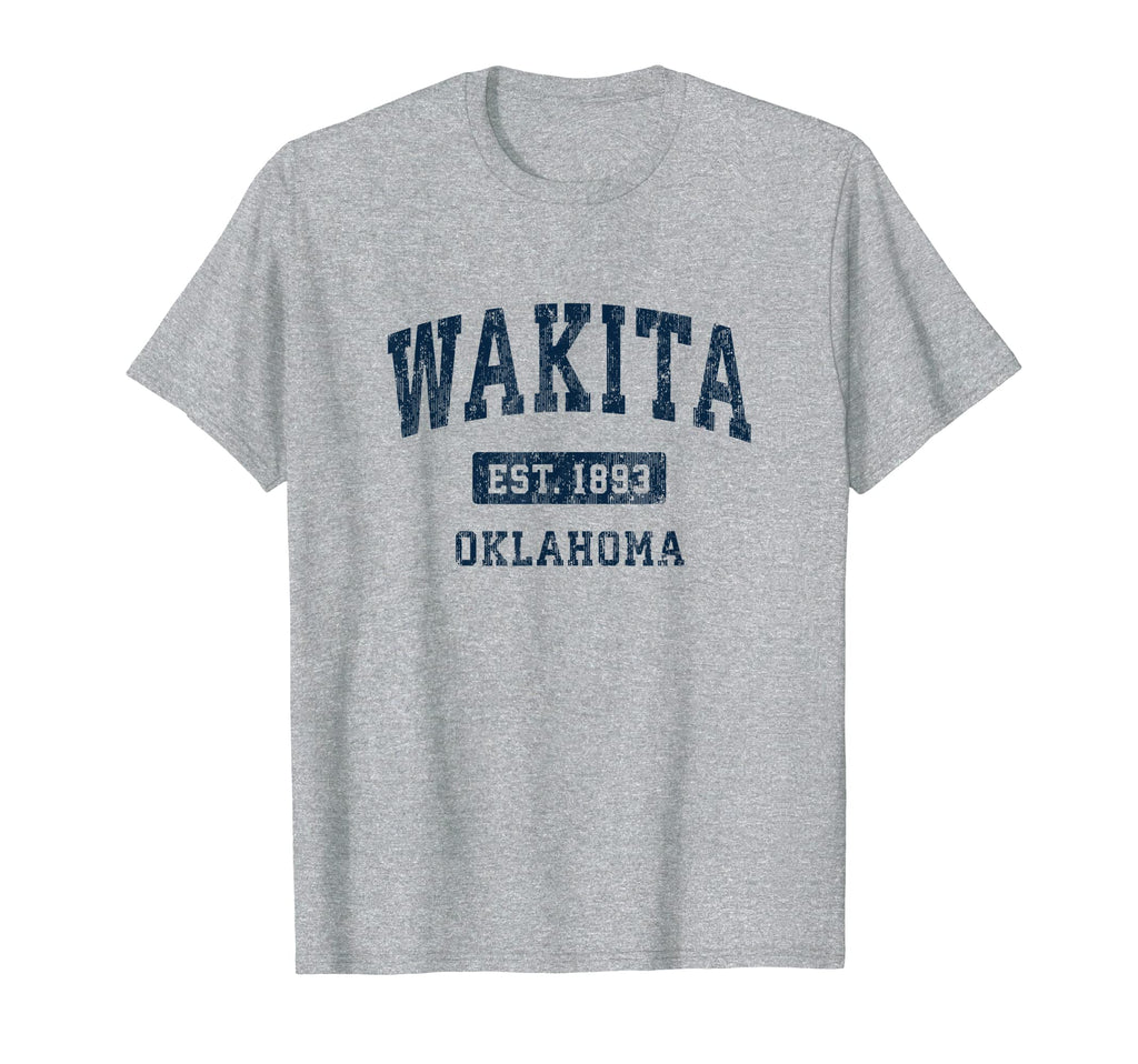 Wakita Oklahoma Ok Athletic Sports T-Shirt - Graphic Print Men Women - T-Shirt, Sweatshirt, Hoodie
