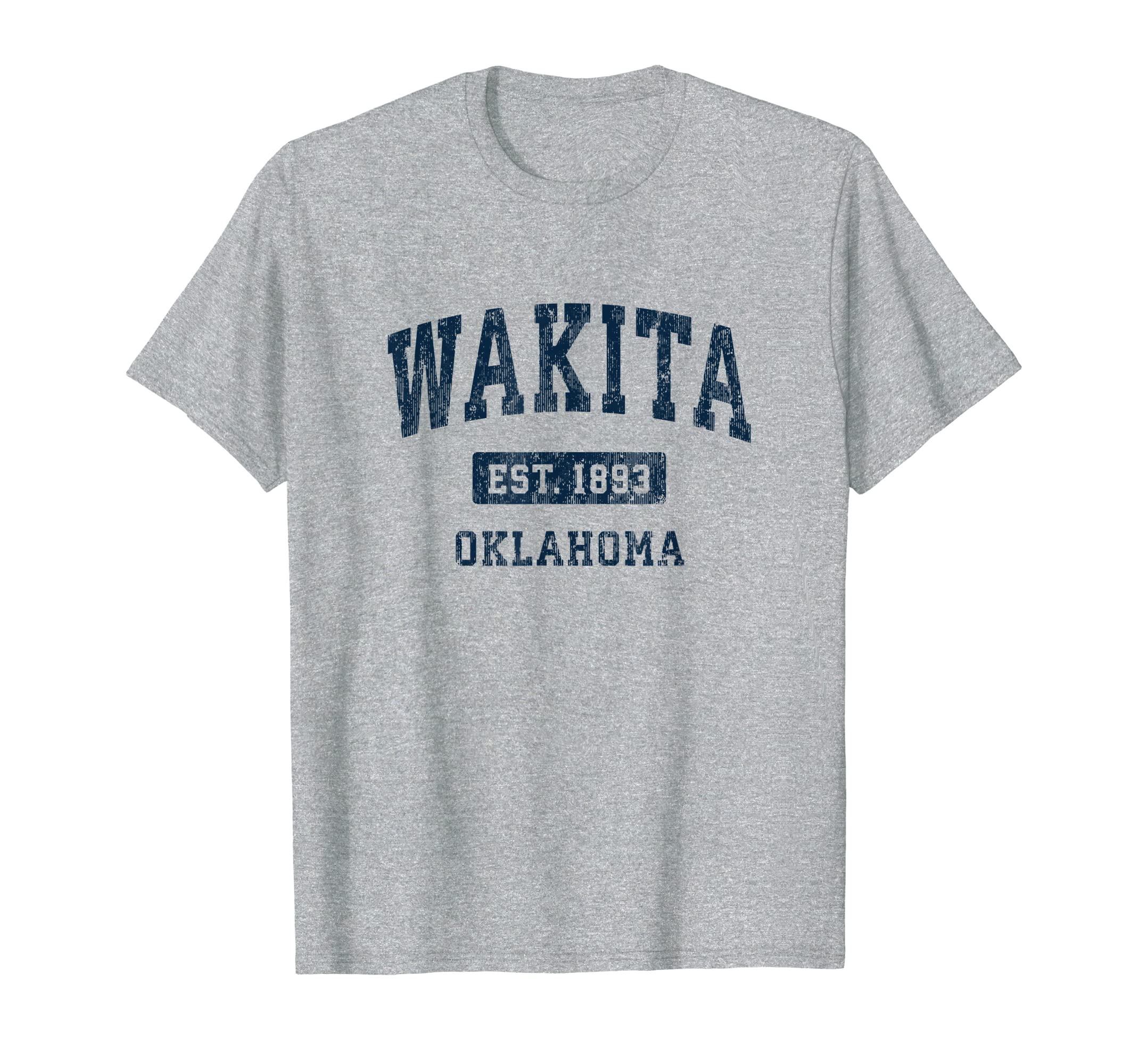 Wakita Oklahoma Ok Athletic Sports T-Shirt - Graphic Print Men Women - T-Shirt, Sweatshirt, Hoodie