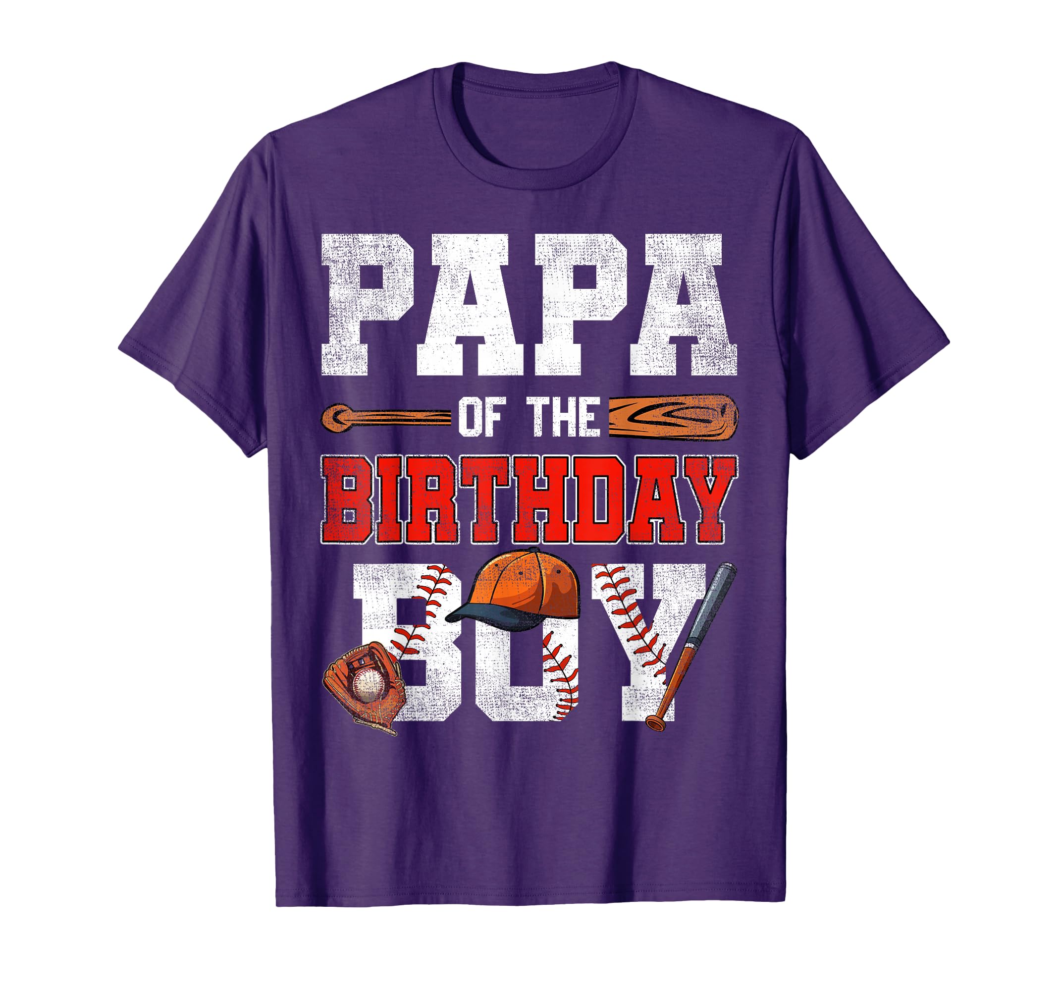 Papa Birthday Baseball Bday Family T-Shirt - Trendy Graphic Unisex - T-Shirt, Sweatshirt, Hoodie