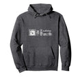 Evolution Camera Photography Novelty Hoodie - Fun Novelty Design Unisex - T-Shirt, Sweatshirt, Hoodie