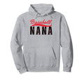 Baseball Nana Family Matching Nana Baseball Hoodie - Graphic Print Unisex - T-Shirt, Sweatshirt, Hoodie