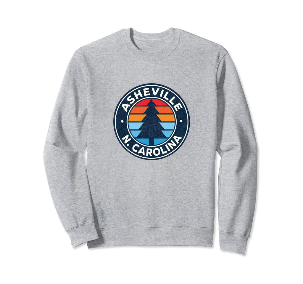 Asheville North Carolina Nc 70S Sweatshirt - Aesthetic Graphic Unisex - T-Shirt, Sweatshirt, Hoodie