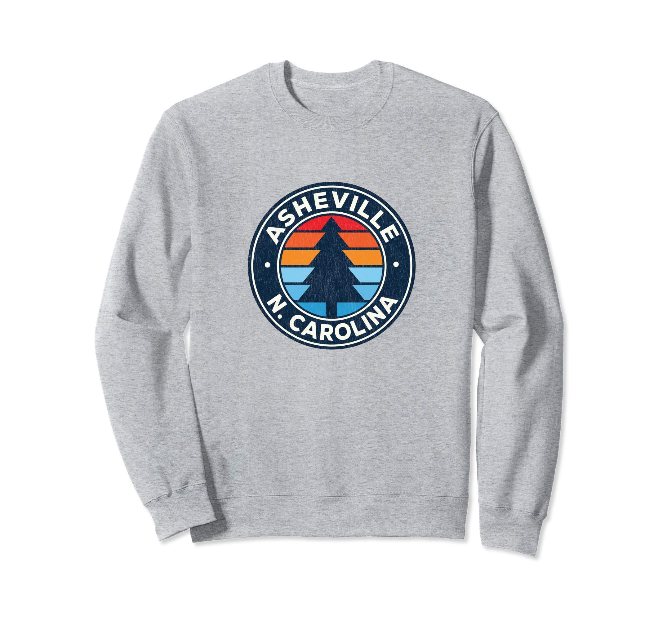 Asheville North Carolina Nc 70S Sweatshirt - Aesthetic Graphic Unisex - T-Shirt, Sweatshirt, Hoodie