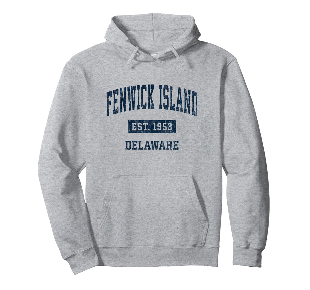 Fenwick Island Delaware De Athletic Hoodie - Aesthetic Graphic for Adults - T-Shirt, Sweatshirt, Hoodie