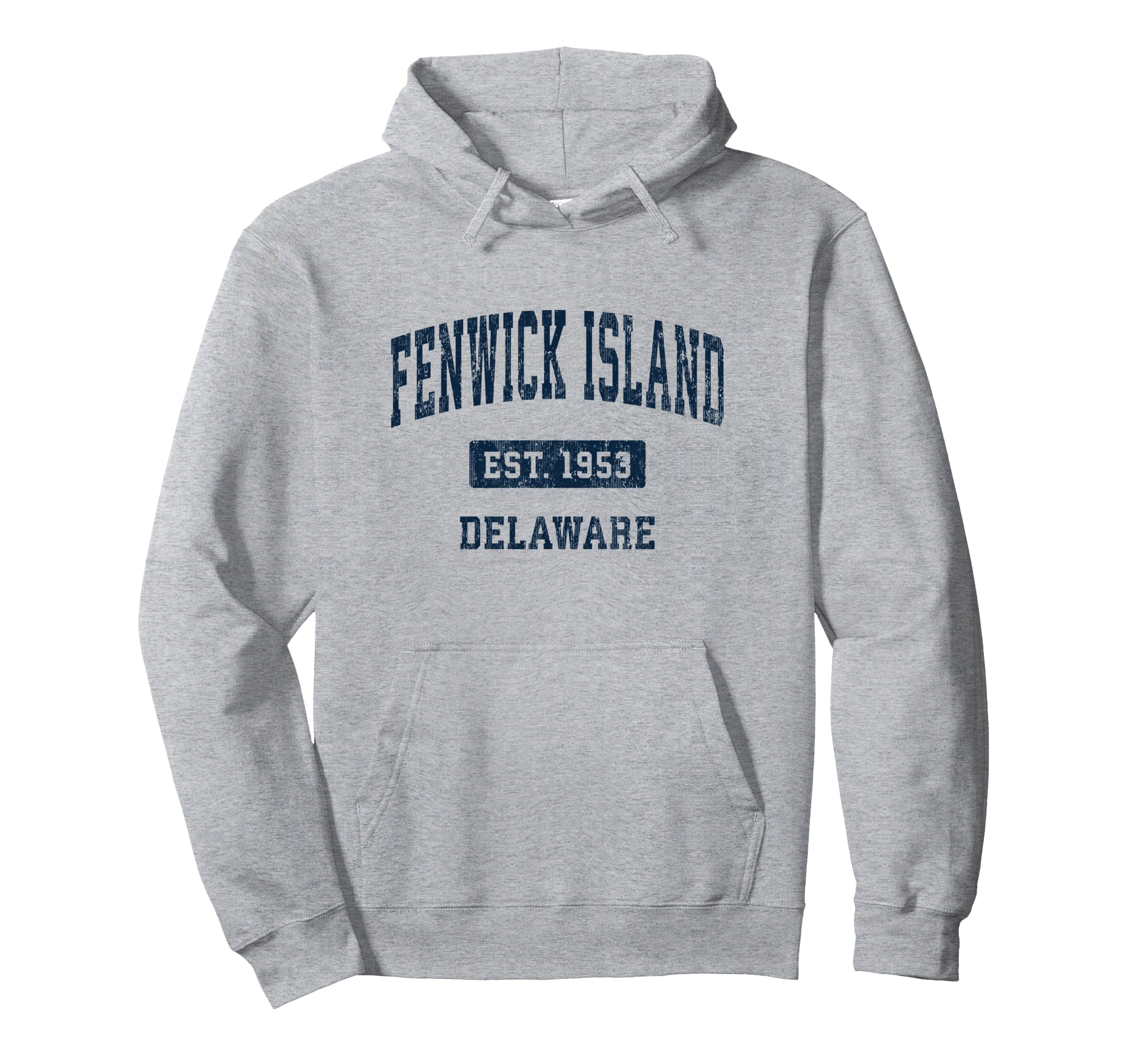 Fenwick Island Delaware De Athletic Hoodie - Aesthetic Graphic for Adults - T-Shirt, Sweatshirt, Hoodie