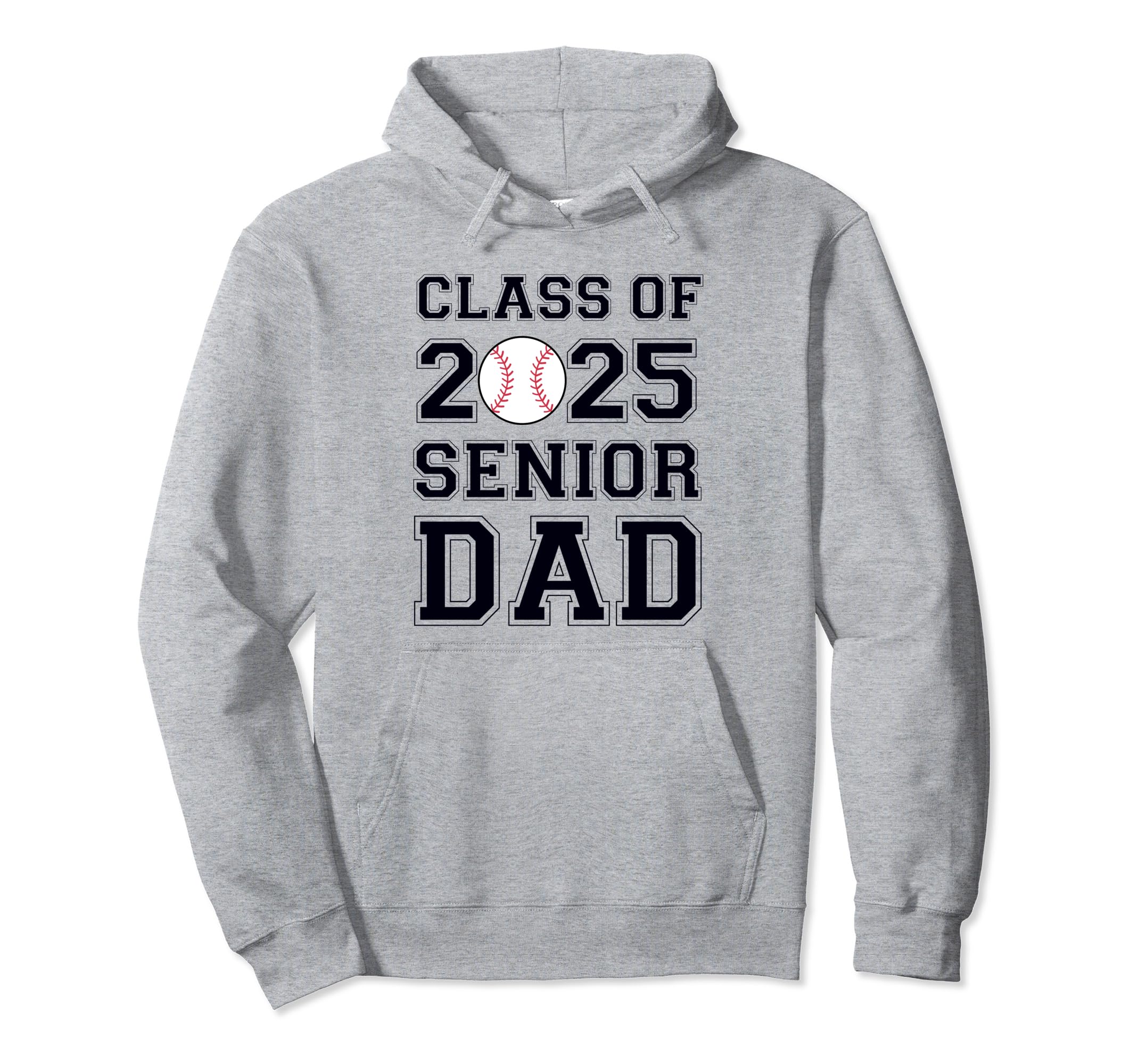 Class 2025 Baseball Dad Senior Hoodie - Aesthetic Graphic for Adults - T-Shirt, Sweatshirt, Hoodie