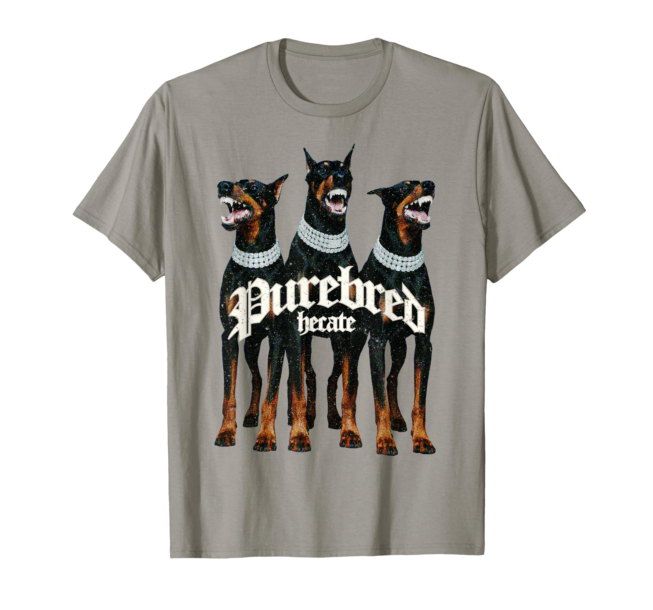 Doberman Dog Streetwear Urban Hip Hop T-Shirt - Unique Graphic for Adults - T-Shirt, Sweatshirt, Hoodie