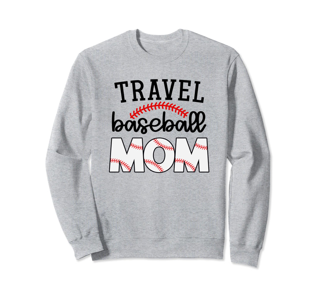 Travel Baseball Mom Sports Mom Sweatshirt - Custom Art Print for Adults - T-Shirt, Sweatshirt, Hoodie
