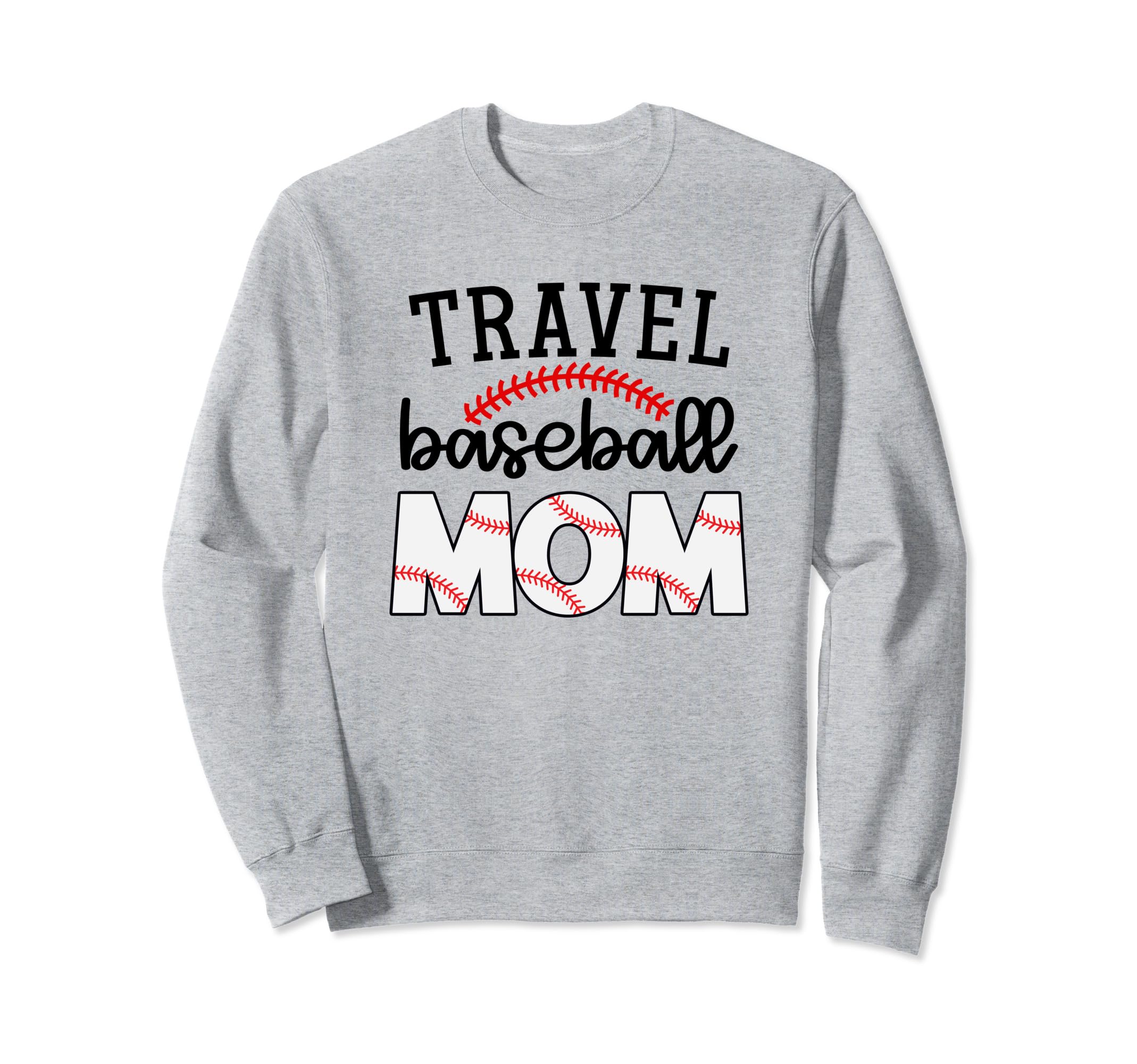 Travel Baseball Mom Sports Mom Sweatshirt - Custom Art Print for Adults - T-Shirt, Sweatshirt, Hoodie