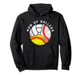 Mom Ballers Funny Baseball Softball Hoodie - Custom Art Print Unisex - T-Shirt, Sweatshirt, Hoodie