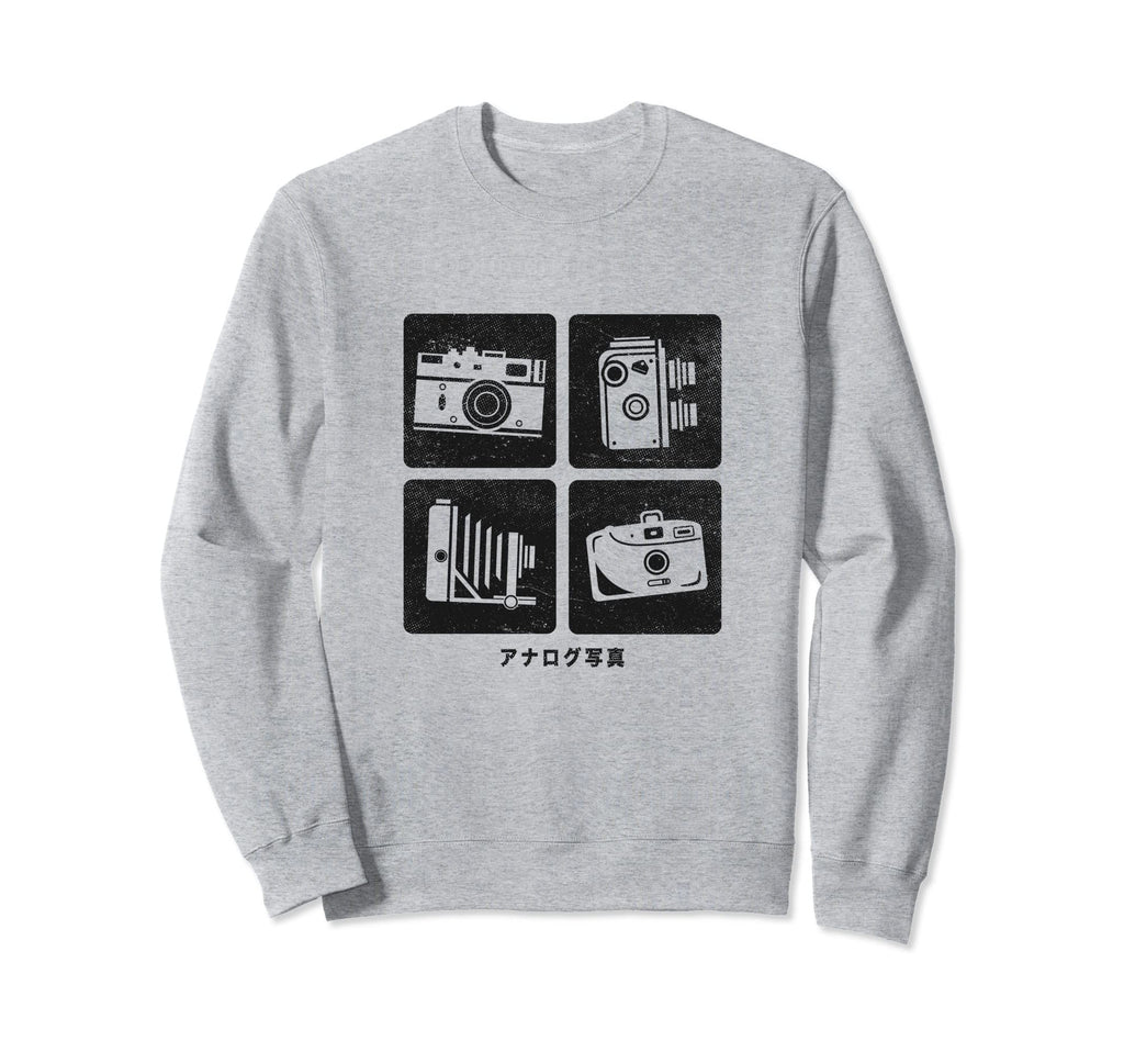 Analog Photography Camera Gear Film Sweatshirt - Graphic Print for Adults - T-Shirt, Sweatshirt, Hoodie