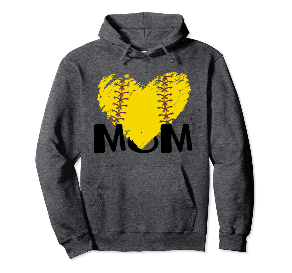 Mom Softball Gift Proud Pitchers Mama Hoodie - Graphic Print for Adults - T-Shirt, Sweatshirt, Hoodie