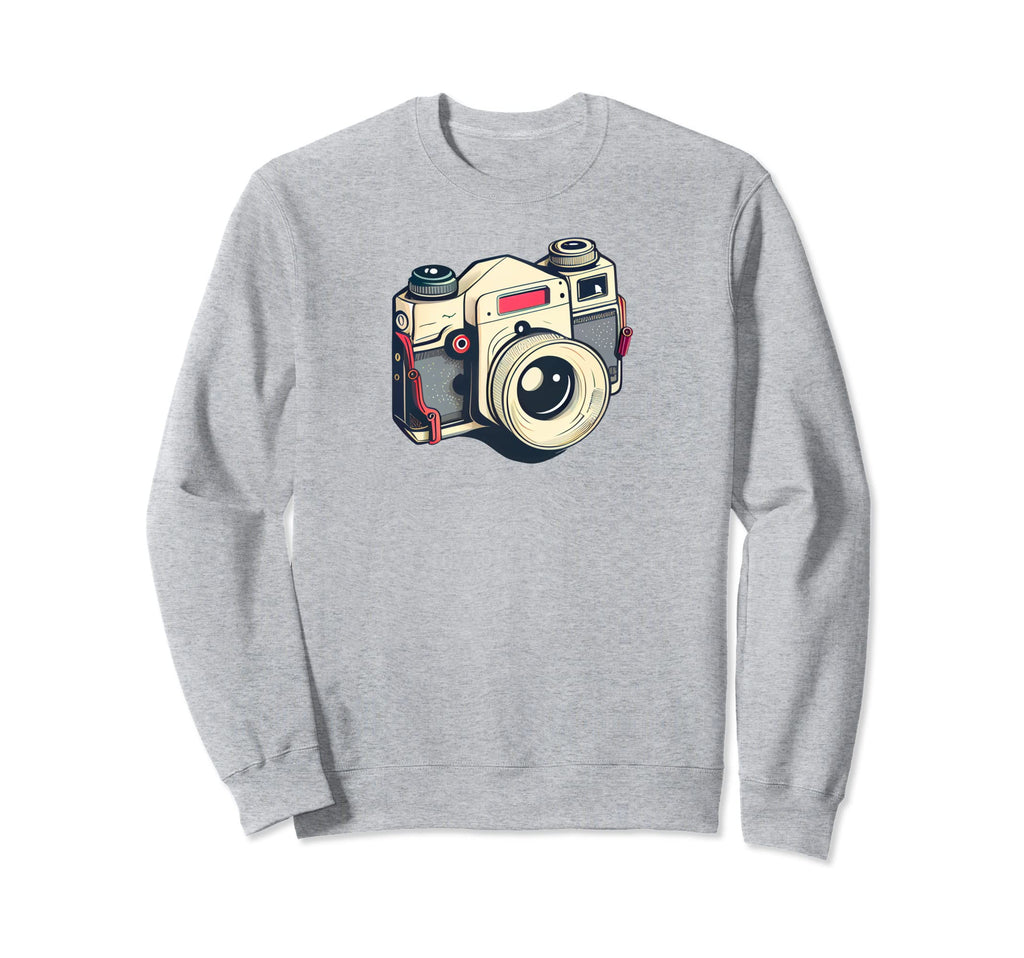 Eighties Vibe Slr Camera Photography Sweatshirt - Streetwear Style Unisex - T-Shirt, Sweatshirt, Hoodie