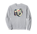 Eighties Vibe Slr Camera Photography Sweatshirt - Streetwear Style Unisex - T-Shirt, Sweatshirt, Hoodie