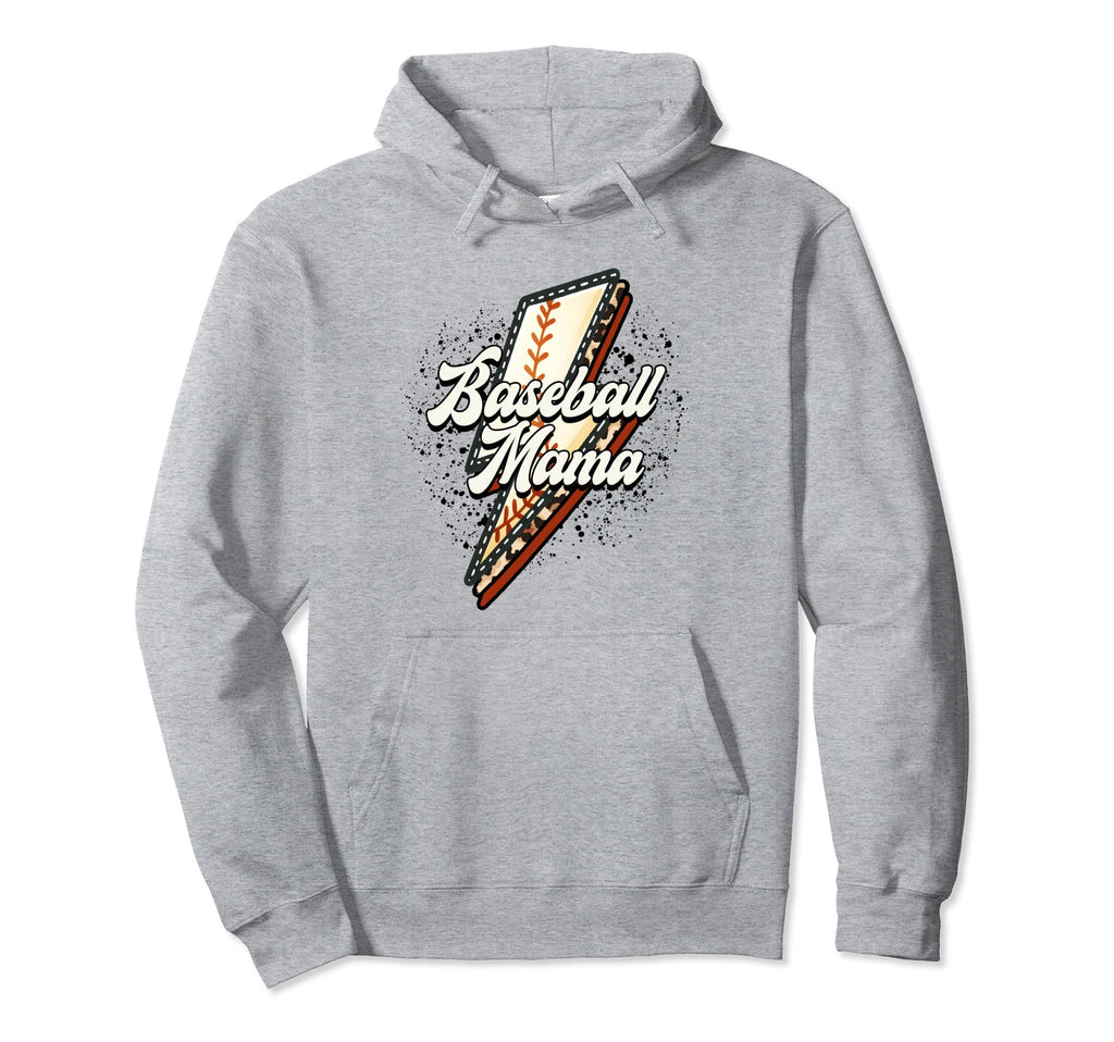 American Baseball Game Fan Baseball Mom Hoodie - Minimalist Print Men Women - T-Shirt, Sweatshirt, Hoodie