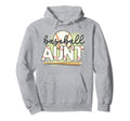 Baseball Aunt Is Baseball Fan Is Hoodie - Novelty Apparel Men Women - T-Shirt, Sweatshirt, Hoodie