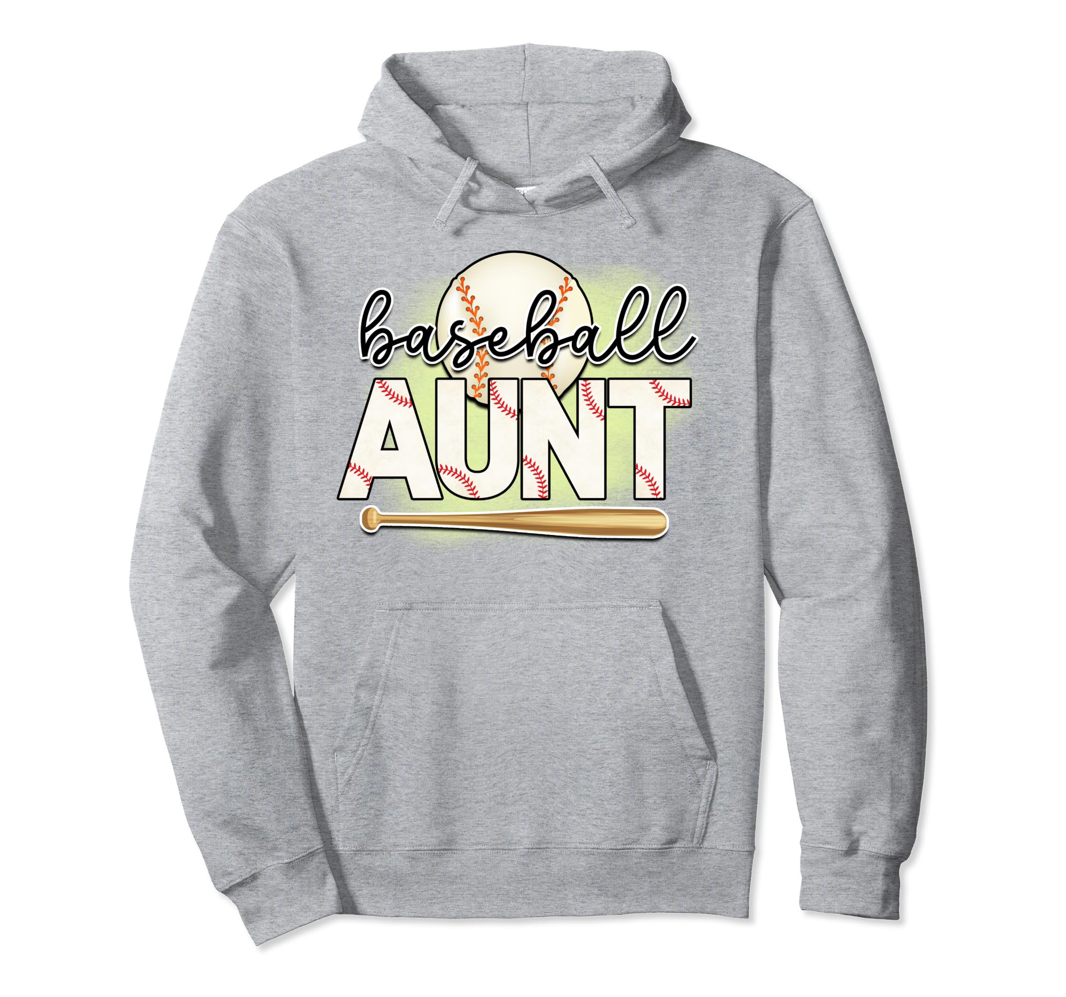 Baseball Aunt Is Baseball Fan Is Hoodie - Novelty Apparel Men Women - T-Shirt, Sweatshirt, Hoodie