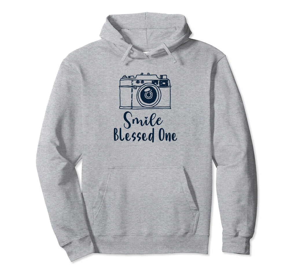 Dark Camera Smile Blessed One Hoodie - Aesthetic Graphic Men Women - T-Shirt, Sweatshirt, Hoodie