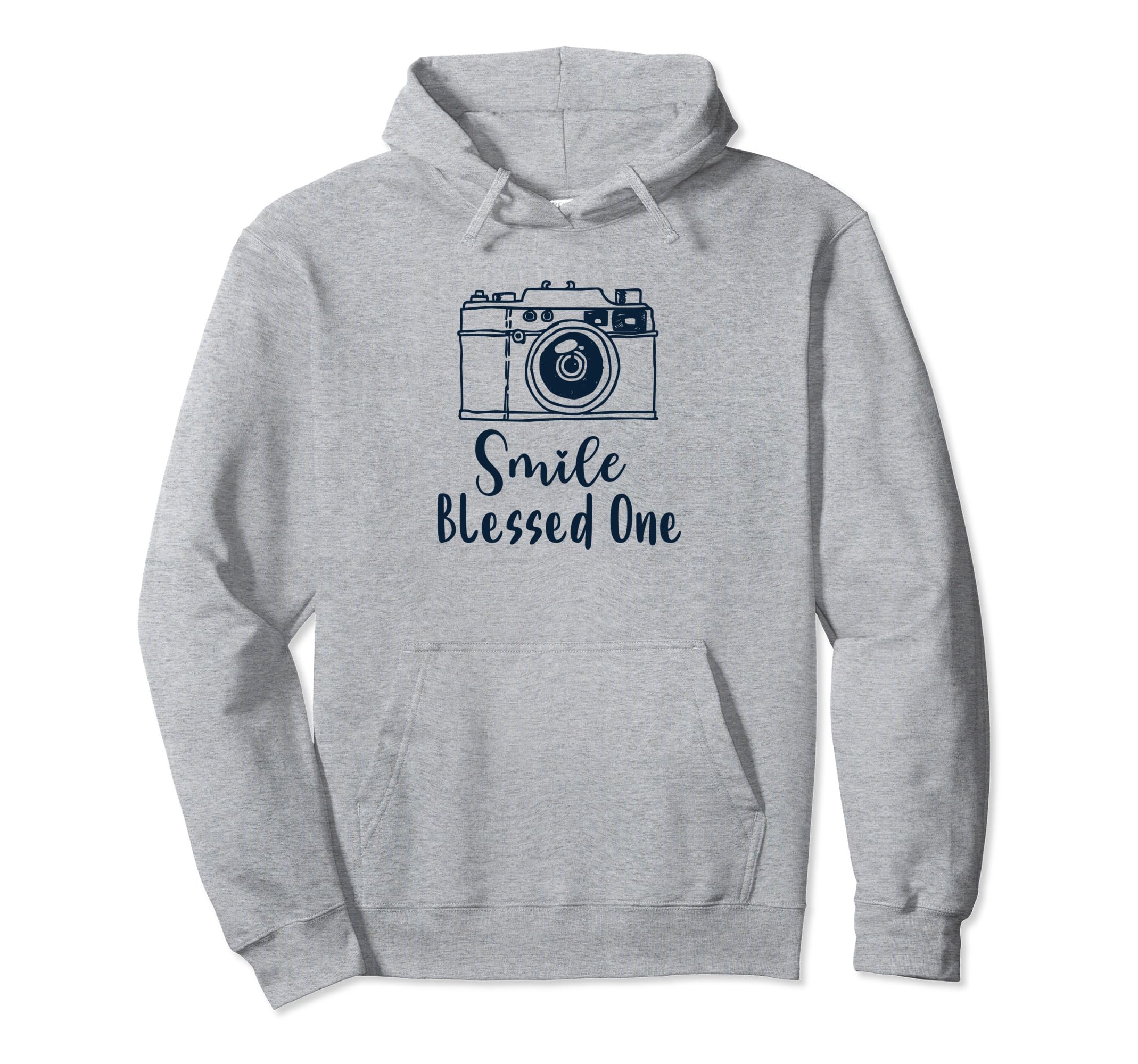 Dark Camera Smile Blessed One Hoodie - Aesthetic Graphic Men Women - T-Shirt, Sweatshirt, Hoodie