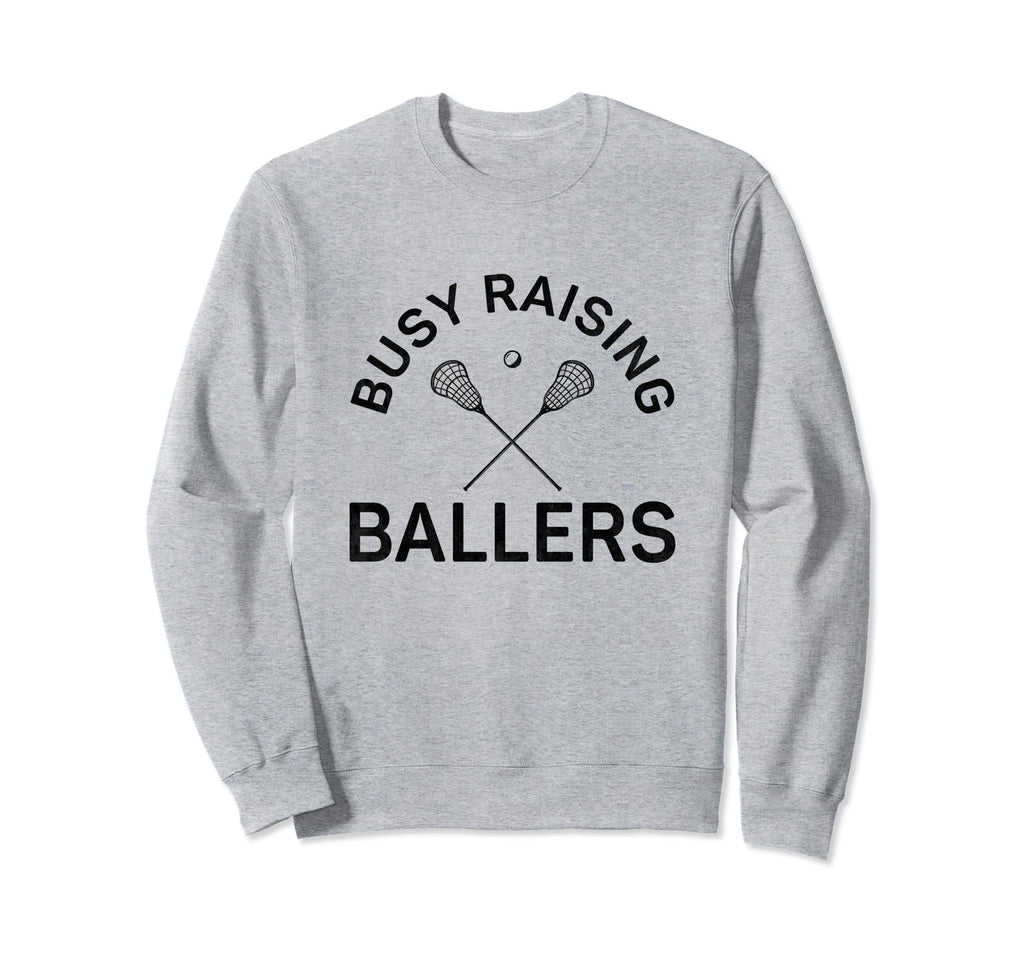 Funny Lacrosse Mom Coach Busy Sweatshirt - Minimalist Print Men Women - T-Shirt, Sweatshirt, Hoodie