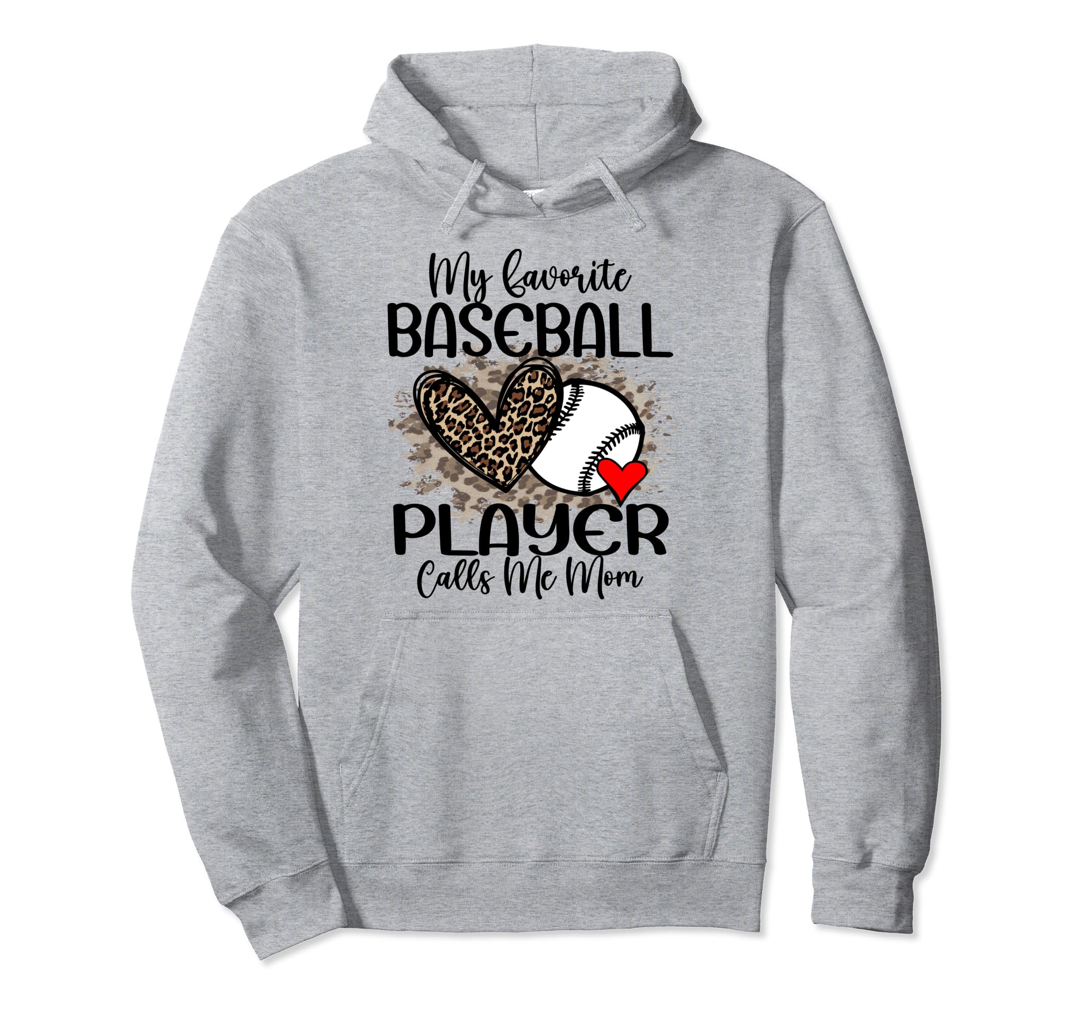 My Favorite Baseball Player Calls Me Hoodie - Custom Art Print Men Women - T-Shirt, Sweatshirt, Hoodie