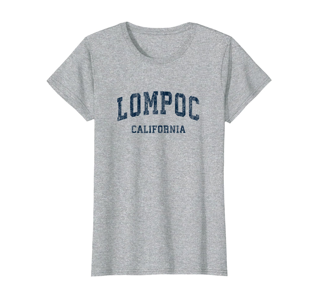 Lompoc California Ca Varsity Sports T-Shirt - Novelty Apparel Men Women - T-Shirt, Sweatshirt, Hoodie