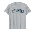 West Palm Beach Florida Fl Varsity T-Shirt - Custom Art Print Men Women - T-Shirt, Sweatshirt, Hoodie