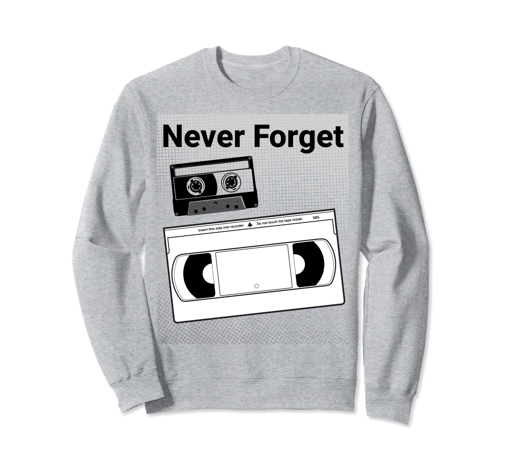 90S 80S Audio And Video Cassette Sweatshirt - Streetwear Style for Adults - T-Shirt, Sweatshirt, Hoodie
