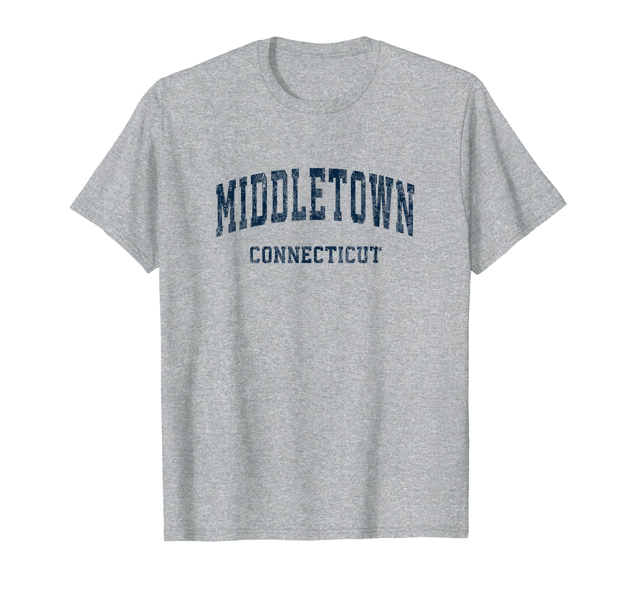 Middletown Connecticut Ct Varsity T-Shirt - Minimalist Print Men Women - T-Shirt, Sweatshirt, Hoodie
