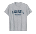 Caledonia Wisconsin Wi Varsity Sports T-Shirt - Fun Novelty Design Unisex - T-Shirt, Sweatshirt, Hoodie