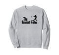 Baseball Father Funny Baseball Dad Sweatshirt - Minimalist Print for Adults - T-Shirt, Sweatshirt, Hoodie