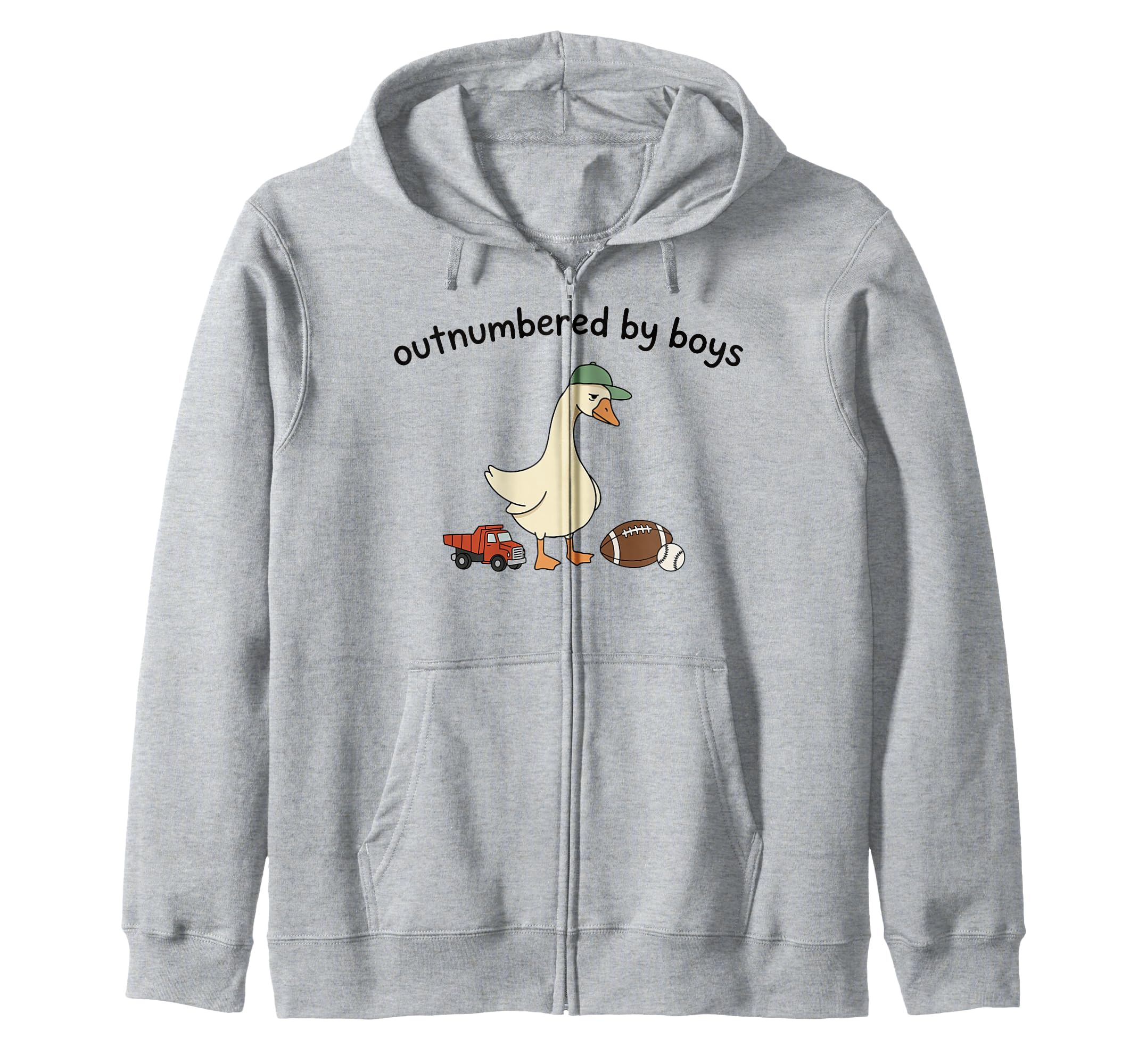 Outnumbered Funny Mom Goose Family Life T-Shirt - Fun Novelty Design Unisex - T-Shirt, Sweatshirt, Hoodie